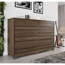 Cômoda Benetil California 8 Gavetas Ref 0200 - Imbuia